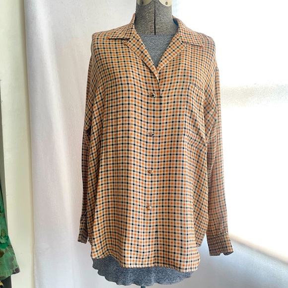 Vintage Calvin Klein silk blouse - Picture 1 of 10